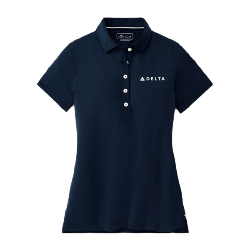 Navy Women's Peter Millar Performance Polo / Thumbnail