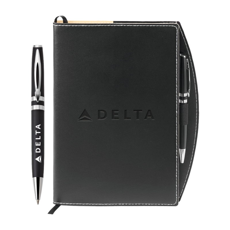 Bradford Refillable Journal w/Pen